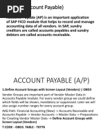 Account Payable