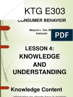 Lesson 4 Knowledge and Understanding PDF