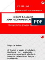 Agua y Actividad Del Agua PDF