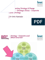 ISC - L5 - Transition From Strategic Position To Strategic Choice - Corporate