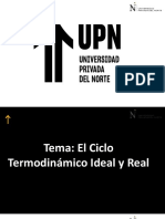 S7 - El Ciclo Termodinámico Ideal y Real PDF