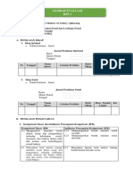 Lembar Evaluasi RPP 2 PDF