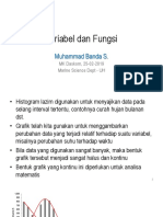 Analisis Variabel dan Fungsi