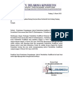 Surat Permintaan Perpanjangan Jadwal Klarifikasi PDF
