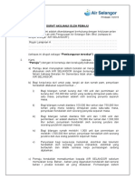 Air Selangor - Borang Akujanji PDF