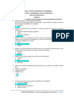 Banco de Preguntas - Unidad 4 Enfermeria Clinica Quirurgica