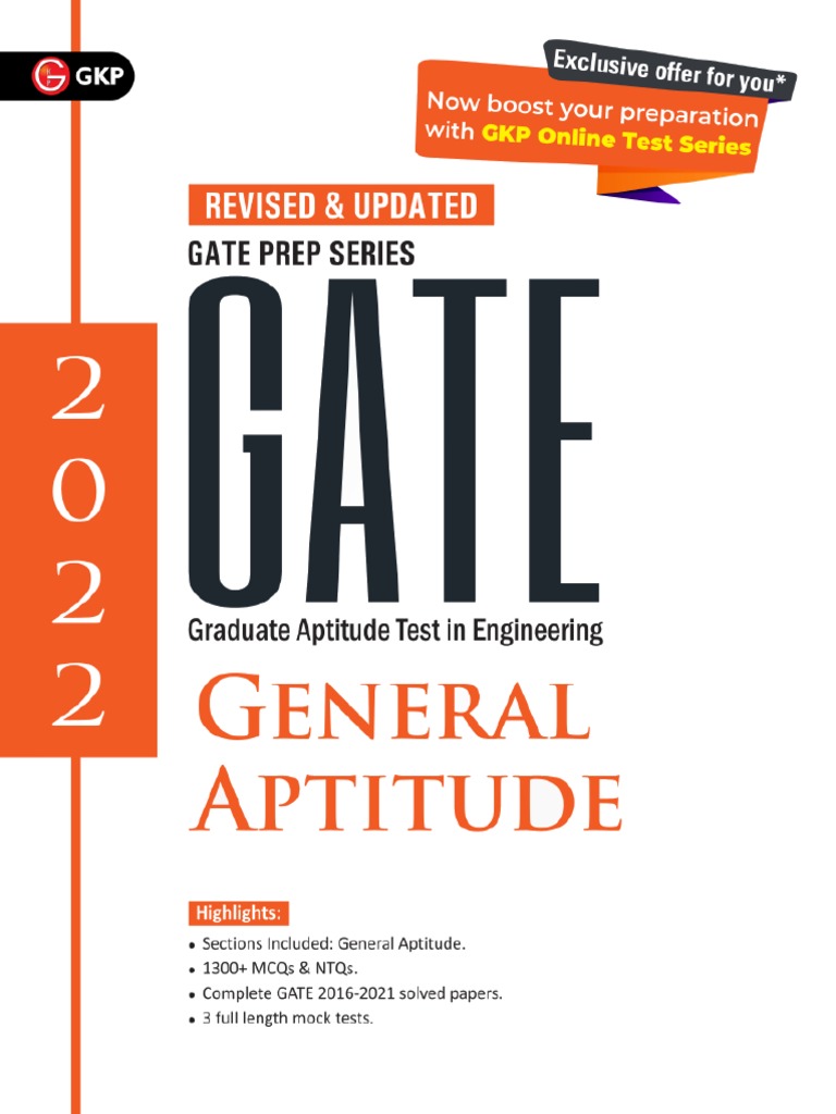 GATE 2022 General Aptitude - Guide | PDF
