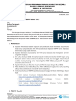 Surat Pemberitauan PEKPPP 2023 Dan SE PEKPPP Mandiri PDF
