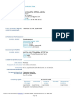 CV Europass PDF