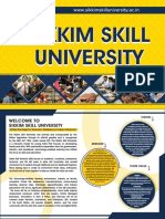 Sikkim Skill University Prospectus PDF