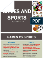 Games and Sport PE 6