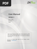 ZKP8011 - User Manual - 20220704