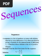 Arithmetic Sequences and Examples - REVISED