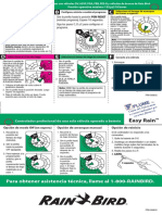 Manual Programador Riego RAINBIRD EASYRAIN PDF