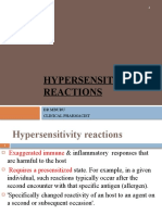 Hypersensitivity Reactions