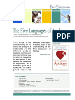 The Five Languages of Apology PDF