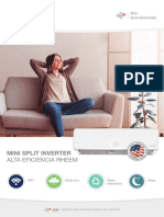 Ficha Tecnica - Aire Mini Split Inverter Alta Eficiencia Opcion 2-Comprimido PDF