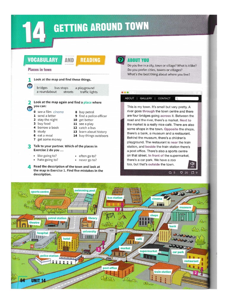 Explore Your Town Pdf