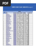 【搜索引擎客户名单】美国米粉Google bing客户名录