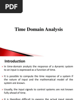 Time Domain Analysis PDF