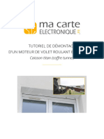 Notice Demontage Moteur Volet Roulant Bubendorff Caisson Titan PDF