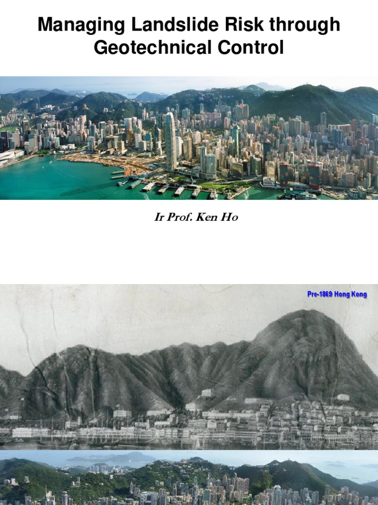 Landslide Risk Management in Hong Kong | PDF | Landslide | Geotechnical ...