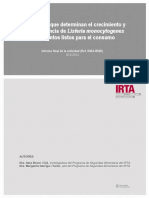 Informe Listeria Irta 2014 Castella PDF