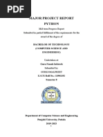 Report On Python | PDF | Scope (Computer Science) | Parameter (Computer ...