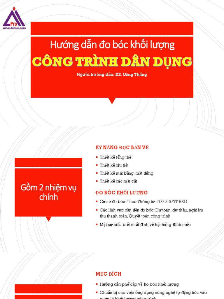 Huong Dan Do Boc Khoi Luong PDF | PDF