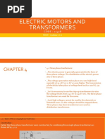 Electric Motors and Transformers