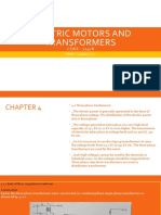 Electric Motors and Transformers