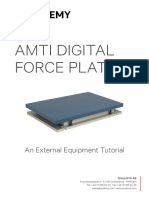 3x AMTI Digital Force Plates PDF