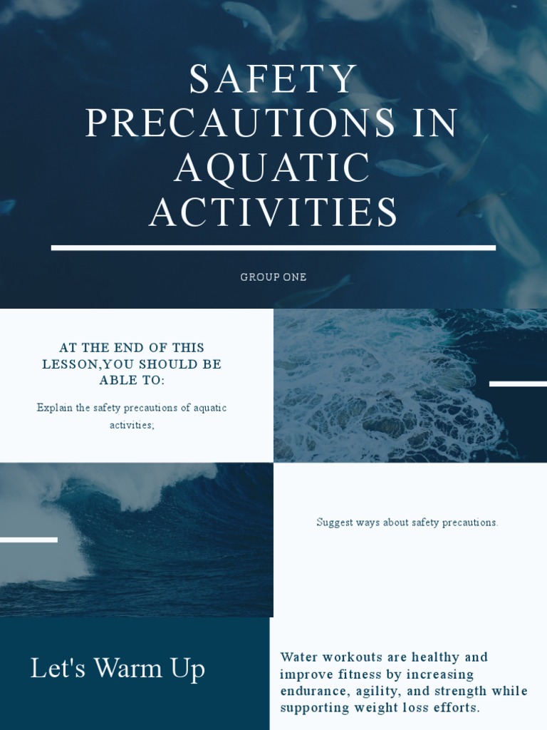 Essential Water Safety Precautions for Aquatic Activities PDF
