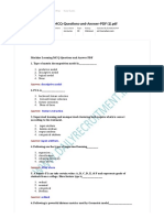 Machine Learning mcq1 PDF