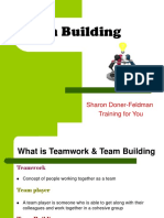TeamBuilding - SharonDonerFeldman - PPT - Edited 15 - 09 PDF