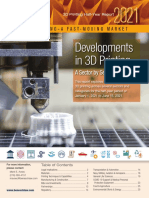 Developments in 3D Printing: A Sector by Sector Overview
