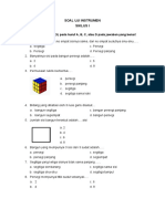 Soal Instrumen Siklus 1