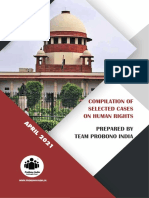 Case Compilation On Human Rights PDF