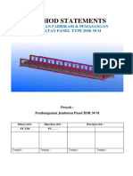 Metode Fabrikasi Jembatan Panel DSR 30 M PDF