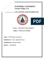 18 ILB 046 Trade Law Assignment PDF
