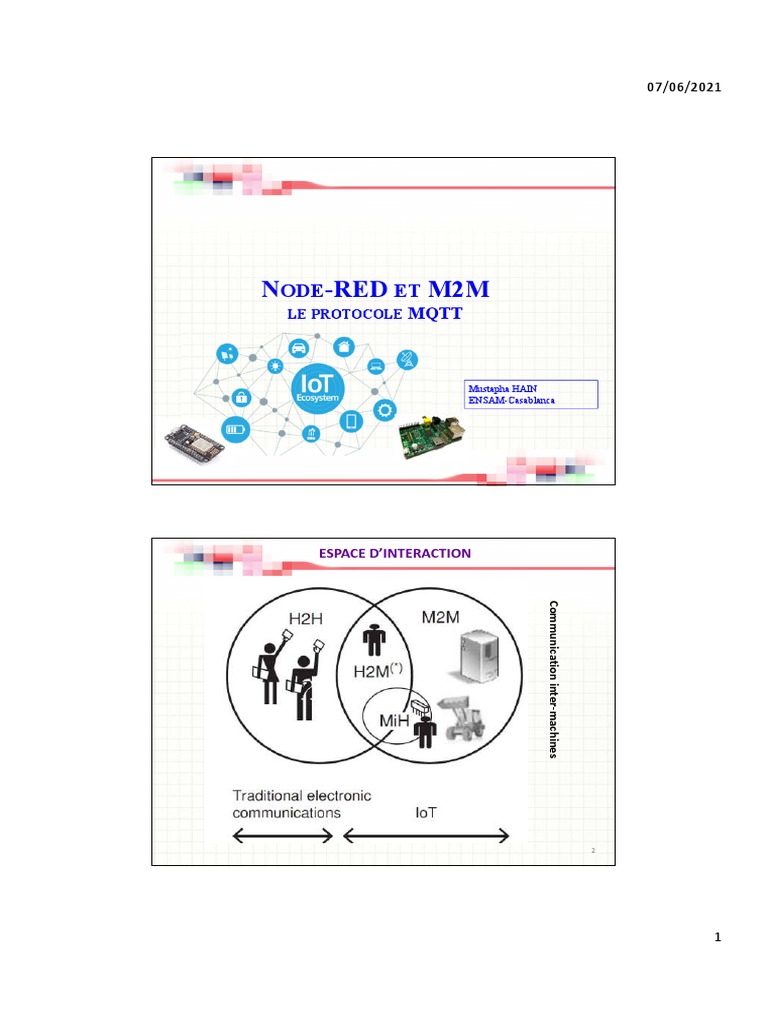Introduction à MQTT avec Node-RED | PDF