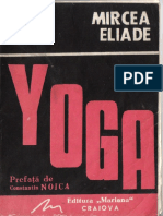Micea Eliade - Yoga - Problematica filozofiei indiene -  Editura Mariana - Craiova