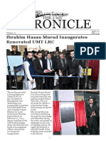 Chronicle: Ibrahim Hasan Murad Inaugurates Renovated UMT LRC