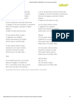 DARTE UN BESO (ORIGINAL) - Prince Royce (Impressão) PDF