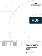 Baumueller CanOpen PDF