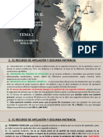 Powerpoint DERECHO PROCESAL TEMA 2