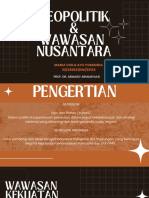 Geopolitik & Wawasan Nusantara