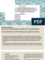 Modul 2 PPD Teori Perkembangan Kognitif Dari Perspektif Social