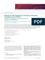 Orientações Sobre Diagnóstico, Tratamento e Isolamento PDF