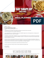 Season 30 Challenge Meal Planner PDF